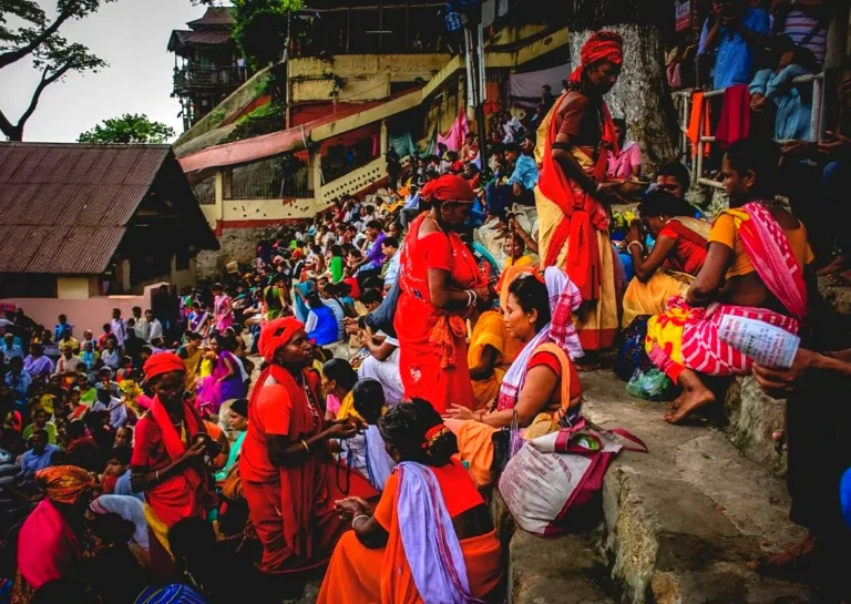 Accessing Kamakhya Temple during the Ambubachi Festival