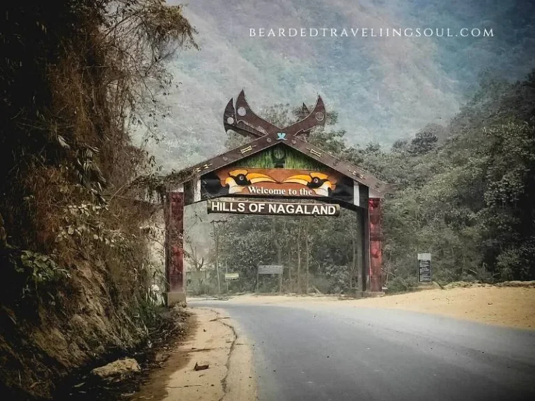 Chumukedima gate after you cross Dimapur . This is where your ILPs are checked by the local police.