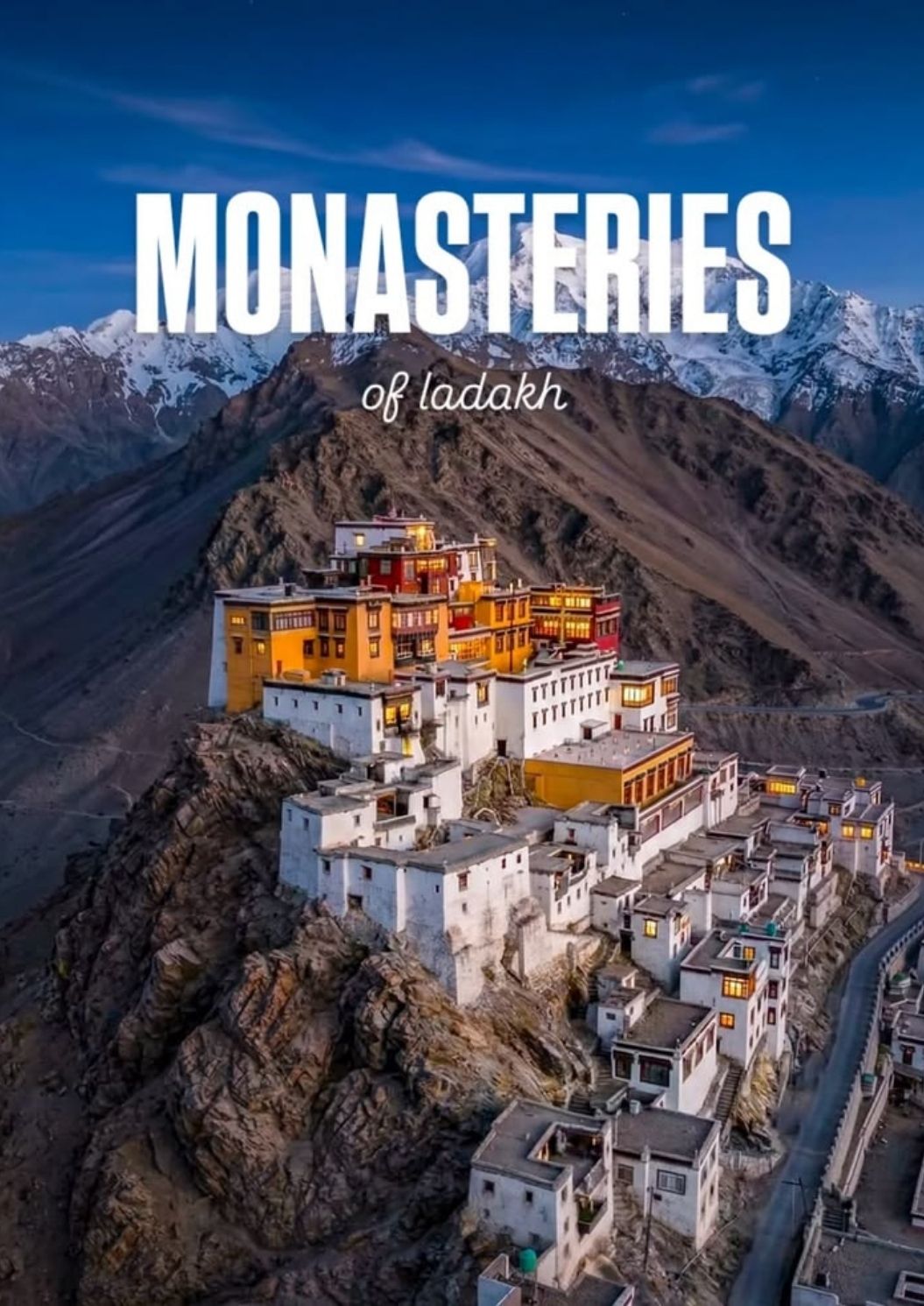 The journey combines the cultural treasures of Leh