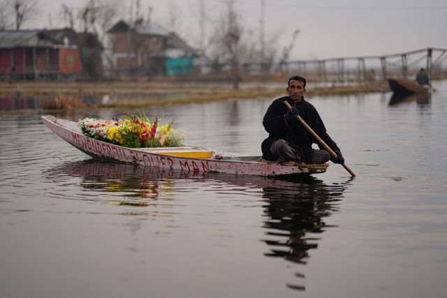 Srinagar and the Floating Gardens Srinagar and the Floating Gardens